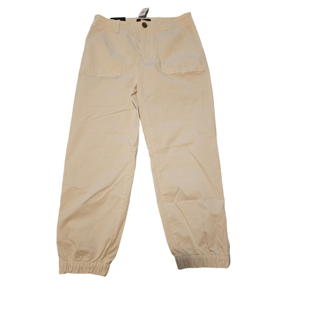 Banana Republic white cargo pants